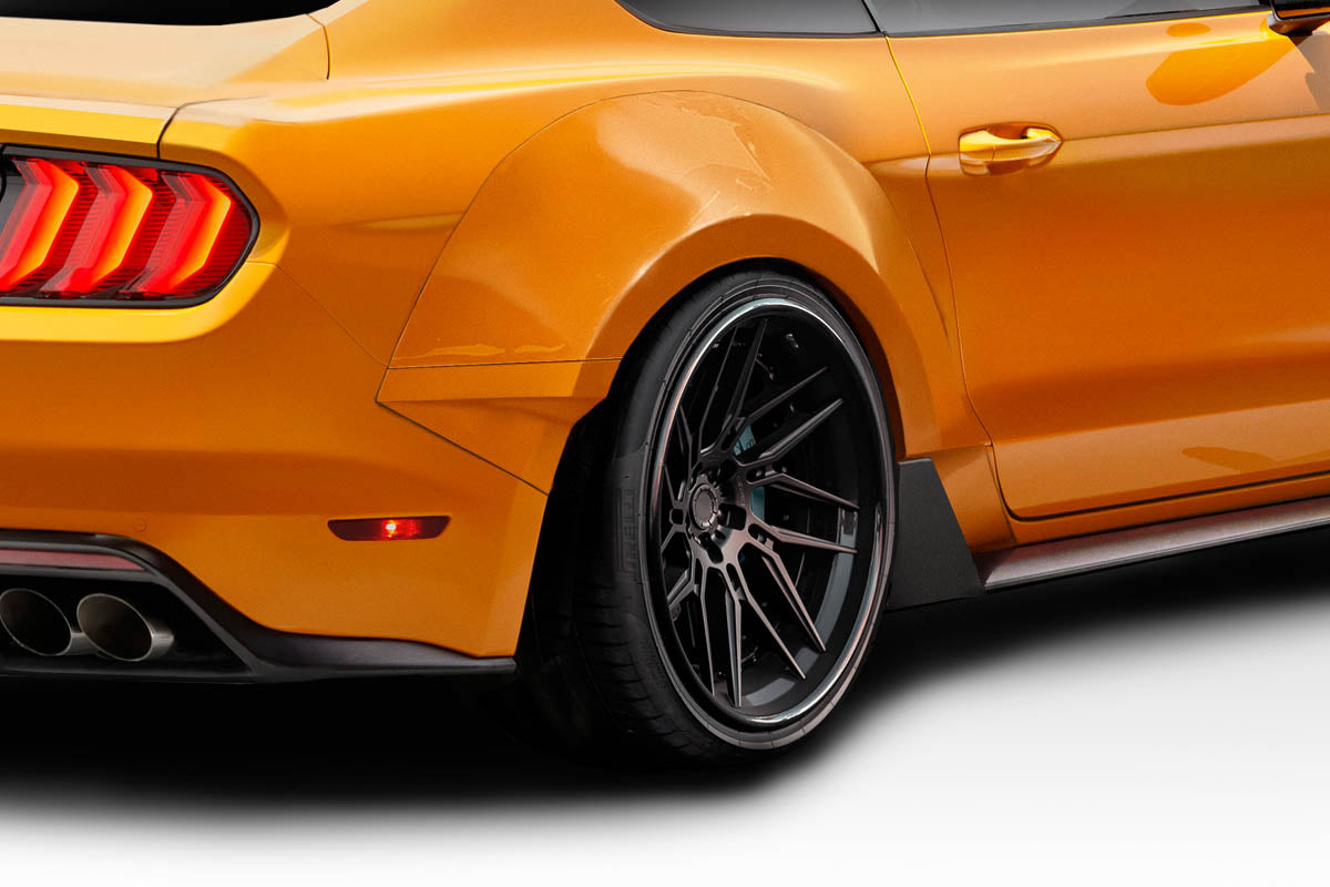 2018-2020 Ford Mustang Couture Grid Wide Body Kit - 8 piece - Includes Couture Grid Front Fender Flares (114998) Couture Grid Rear Fender Flares (114999)