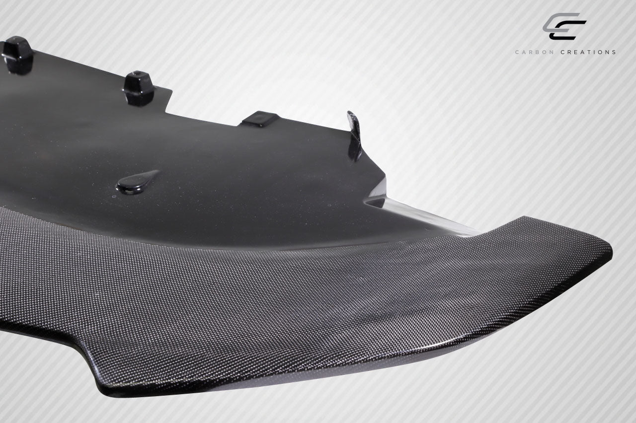 2018-2020 Ford Mustang Carbon Creations Grid Front Lip Under Spoiler - 1 Piece