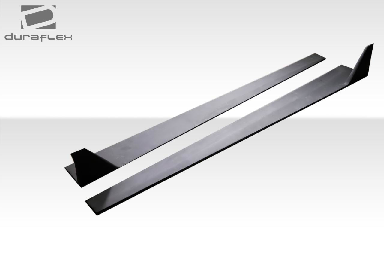 2015-2020 Ford Mustang Duraflex Grid V2 Side Skirts Rocker Panels - 2 Piece