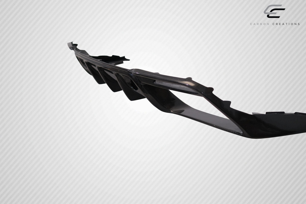 2018-2020 Ford Mustang Carbon Creations Grid Rear Diffuser - 1 Piece
