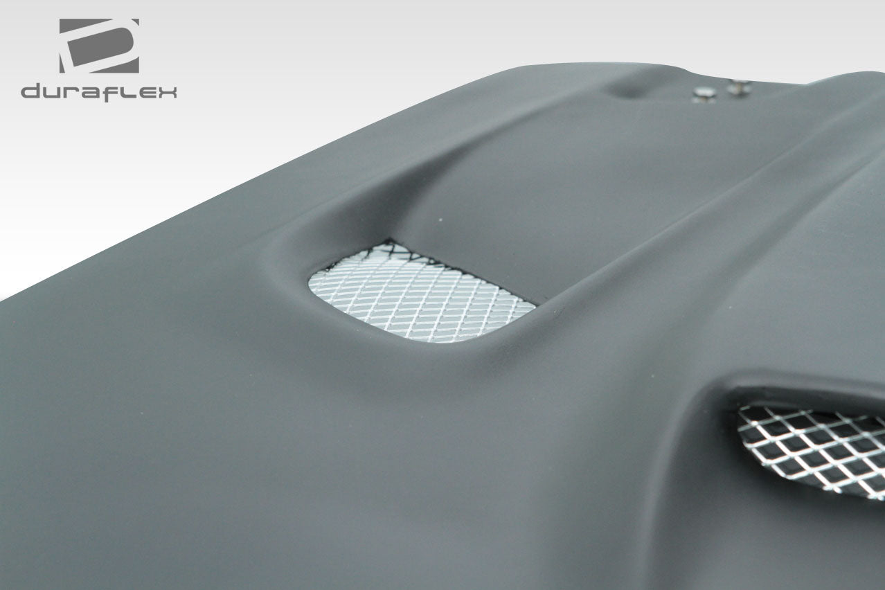 2019-2022 Jeep Wrangler JL Gladiator JT Duraflex Hellcat Look Hood - 1 Piece