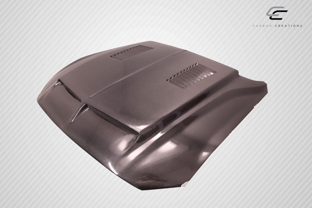 2018-2020 Ford Mustang Carbon Creations GT500 Hood - 1 Piece
