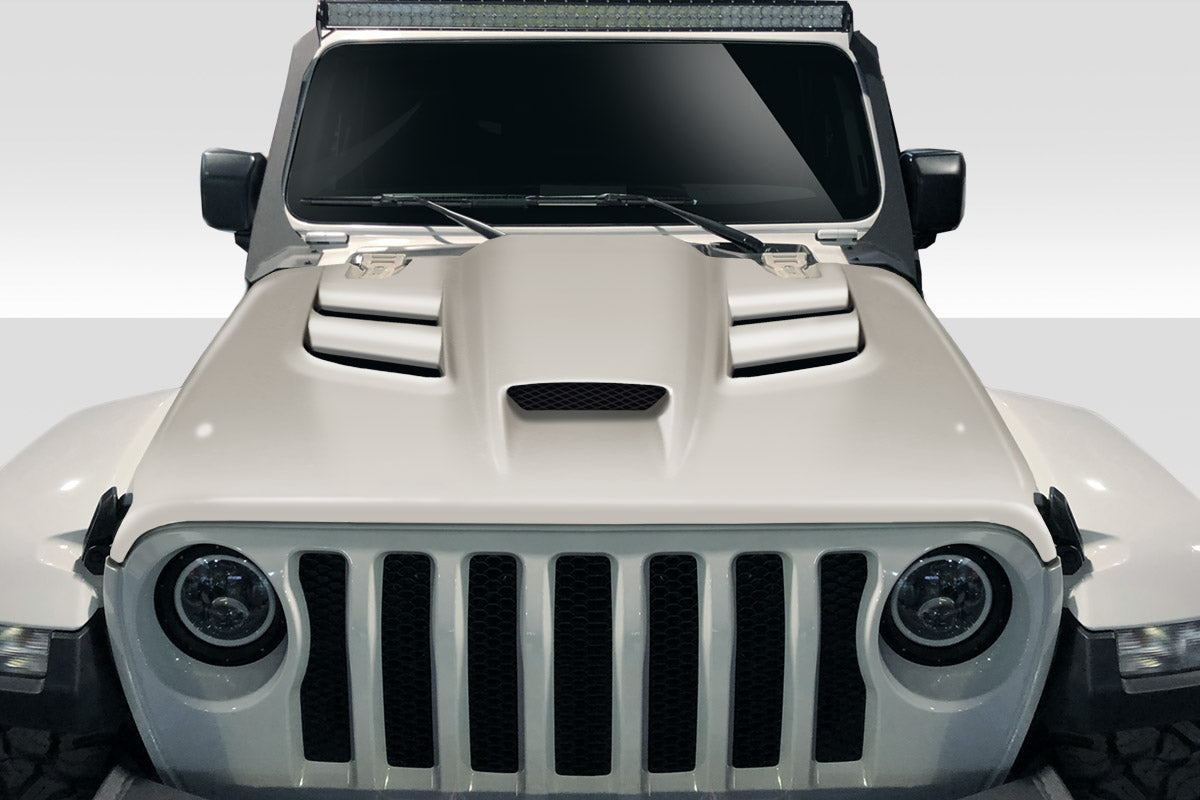 2019-2022 Jeep Wrangler JL Gladiator JT Duraflex Viper Look Hood - 1 Piece