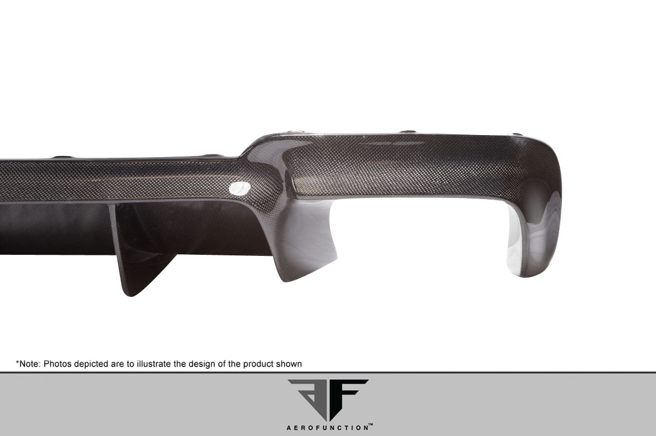 2011-2016 BMW M5 F10 Carbon AF-1 Rear Diffuser ( CFP ) - 1 Piece