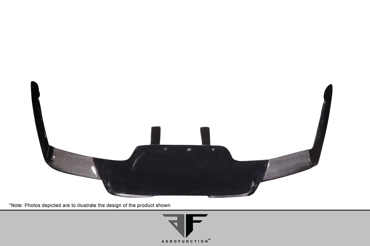 2012-2019 BMW M6 F12 Carbon AF-1 Rear Diffuser ( CFP ) - 1 Piece