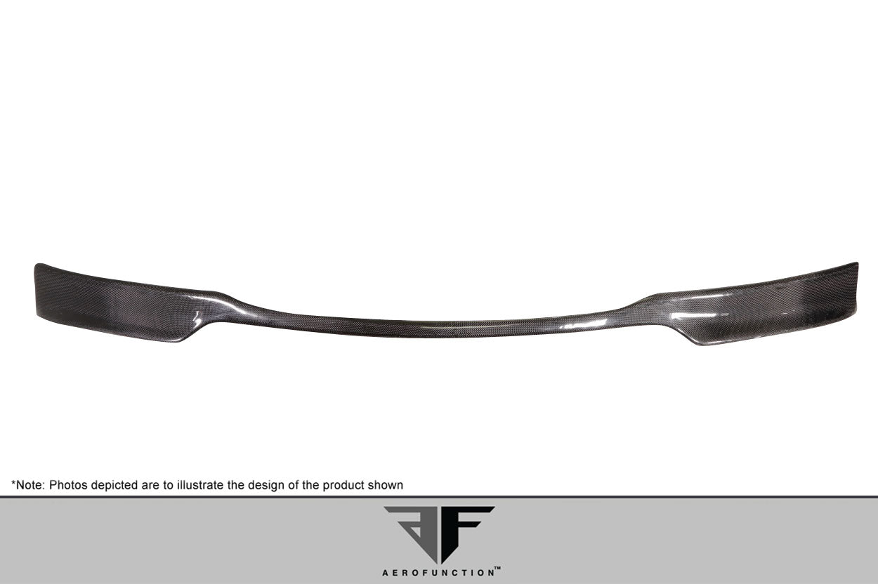 2012-2018 BMW 3 Series F30 M Sport Carbon AF-1 Front Add On Lip Under Spoiler ( CFP ) - 1 Piece