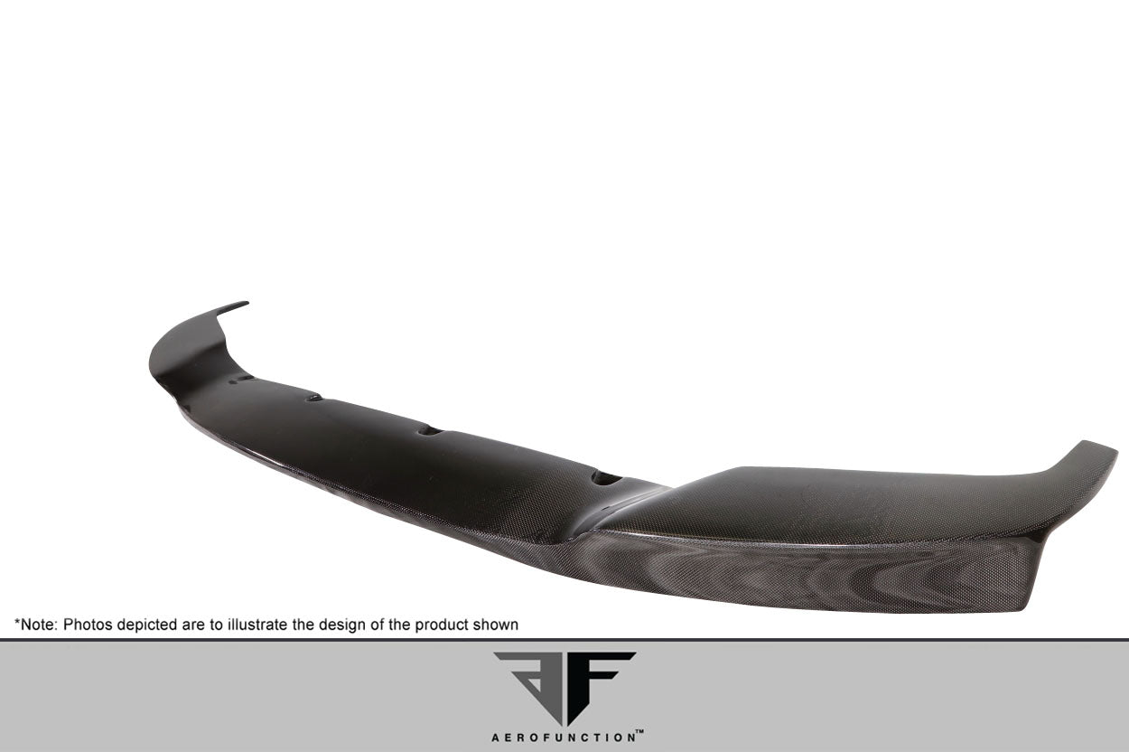 2012-2018 BMW 3 Series F30 M Sport Carbon AF-1 Front Add On Lip Under Spoiler ( CFP ) - 1 Piece