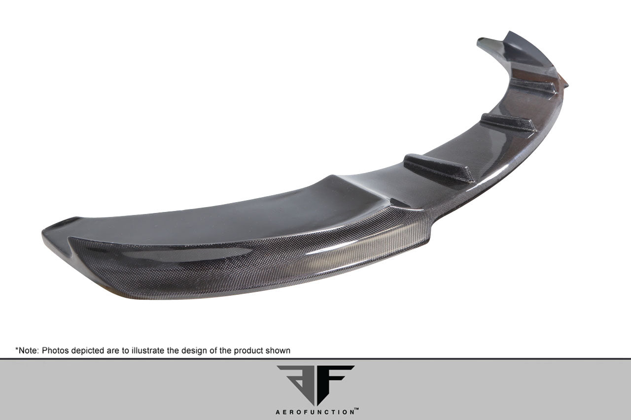 2014-2020 BMW 4 Series M-Sport F32 Carbon AF-1 Front Add On Lip Under Spoiler ( CFP ) - 1 Piece