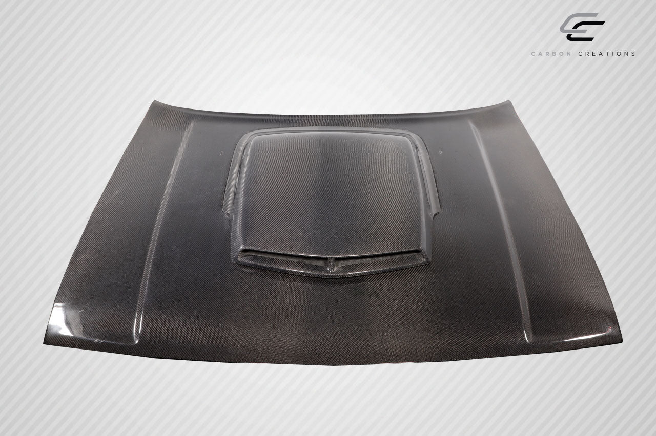 2008-2021 Dodge Challenger Carbon Creations TA Look Hood - 1 Piece