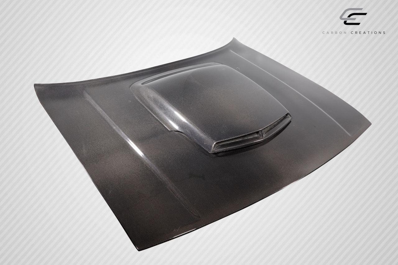 2008-2021 Dodge Challenger Carbon Creations TA Look Hood - 1 Piece
