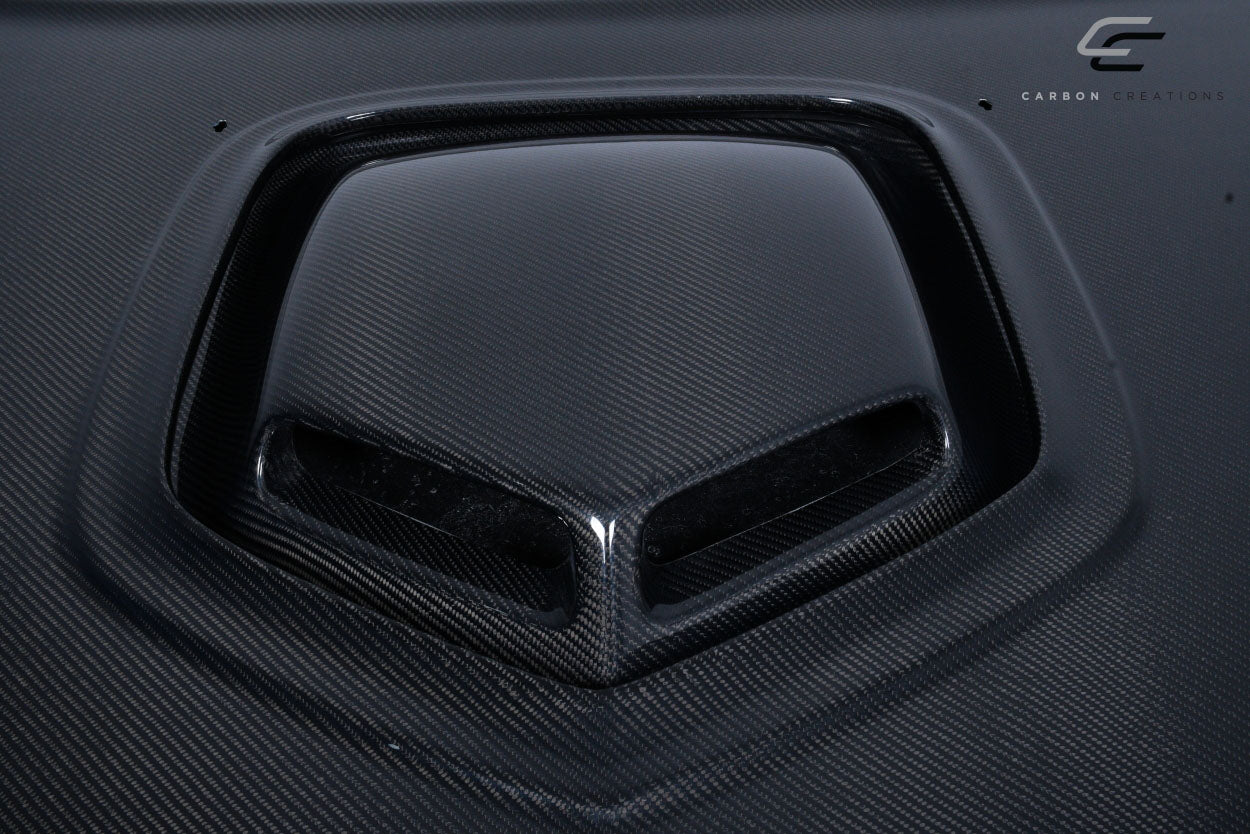 2006-2010 Dodge Charger Carbon Creations Shaker Hood - 1 Piece