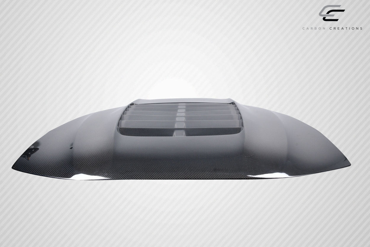 1999-2004 Ford Mustang Carbon Creations GT500 V2 Hood - 1 Piece