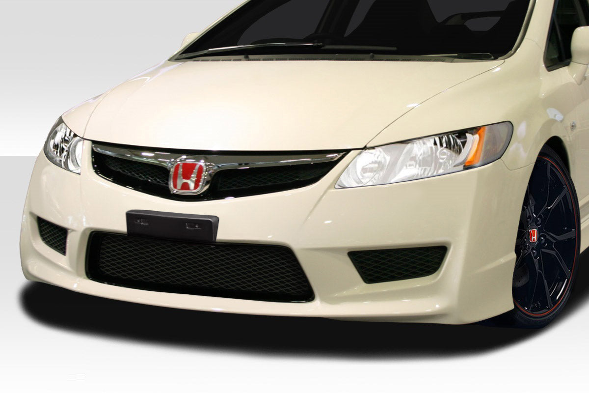 2006-2011 Honda Civic 4DR Duraflex Type R Look Front Bumper - 1 Piece