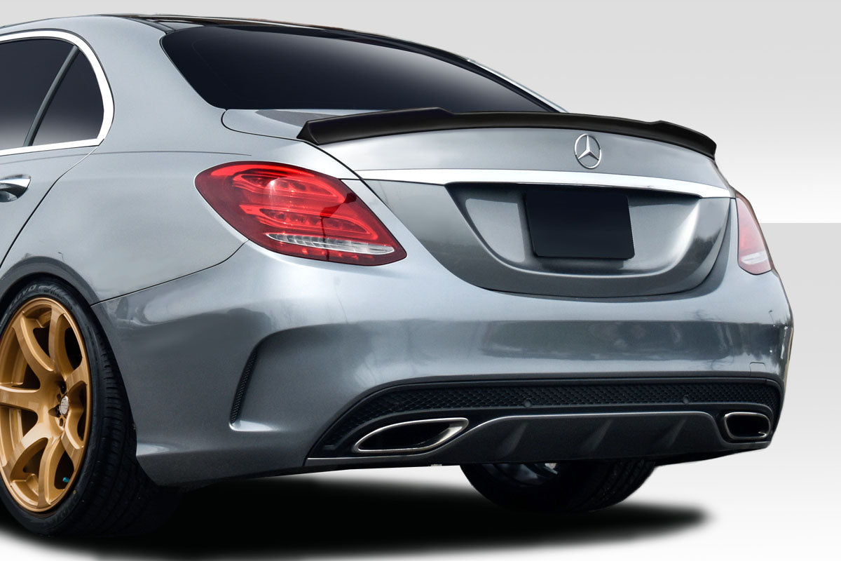 2015-2020 Mercedes C Class W205 4DR Sedan Duraflex VRT Rear Wing Spoiler - 1 Piece