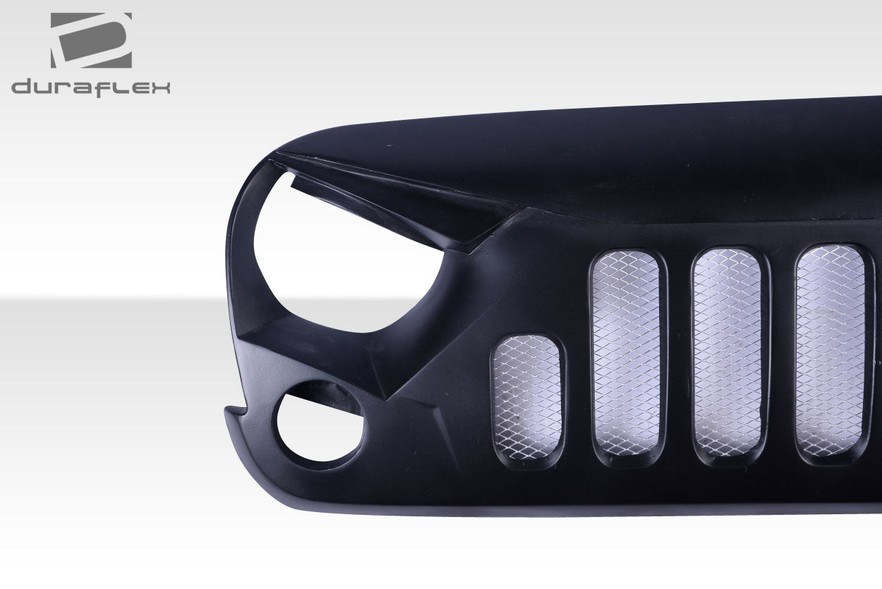 2007-2018 Jeep Wrangler Duraflex Predator Grille - 1 Piece