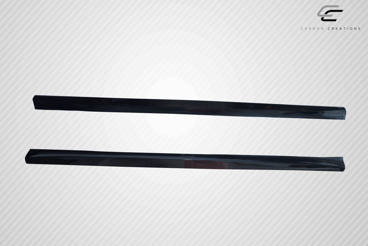 2003-2009 Mercedes E55 E63 W211 Carbon Creations L Sport Side Skirts Splitters - 2 Piece