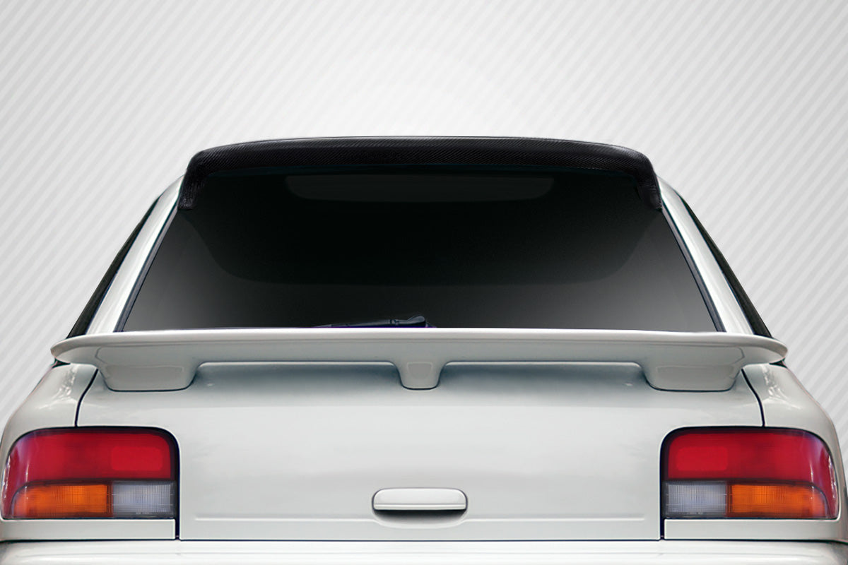 1993-2001 Subaru Impreza 5DR Wagon Carbon Creations STI Look Roof Spoiler - 1 Piece
