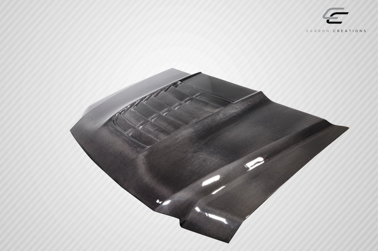 1999-2007 Ford Super Duty F250 F350 F450 F550 / 2000-2005 Ford Excursion Carbon Creations GT500 V2 Hood - 1 Piece