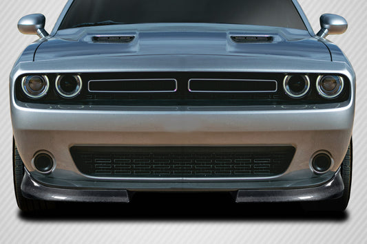 2008-2010 Dodge Challenger Carbon Creations CVX Front Lip Splitter - 2 Piece
