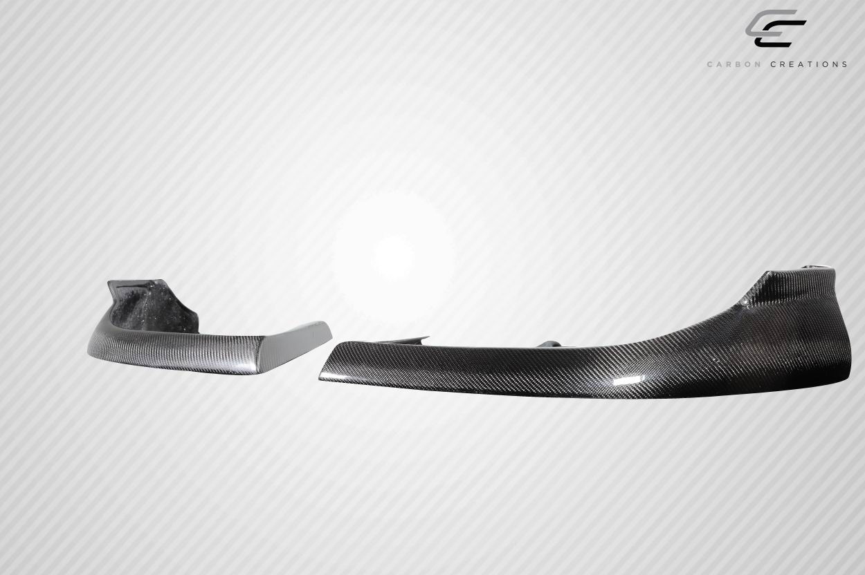 2008-2010 Dodge Challenger Carbon Creations CVX Front Lip Splitter - 2 Piece