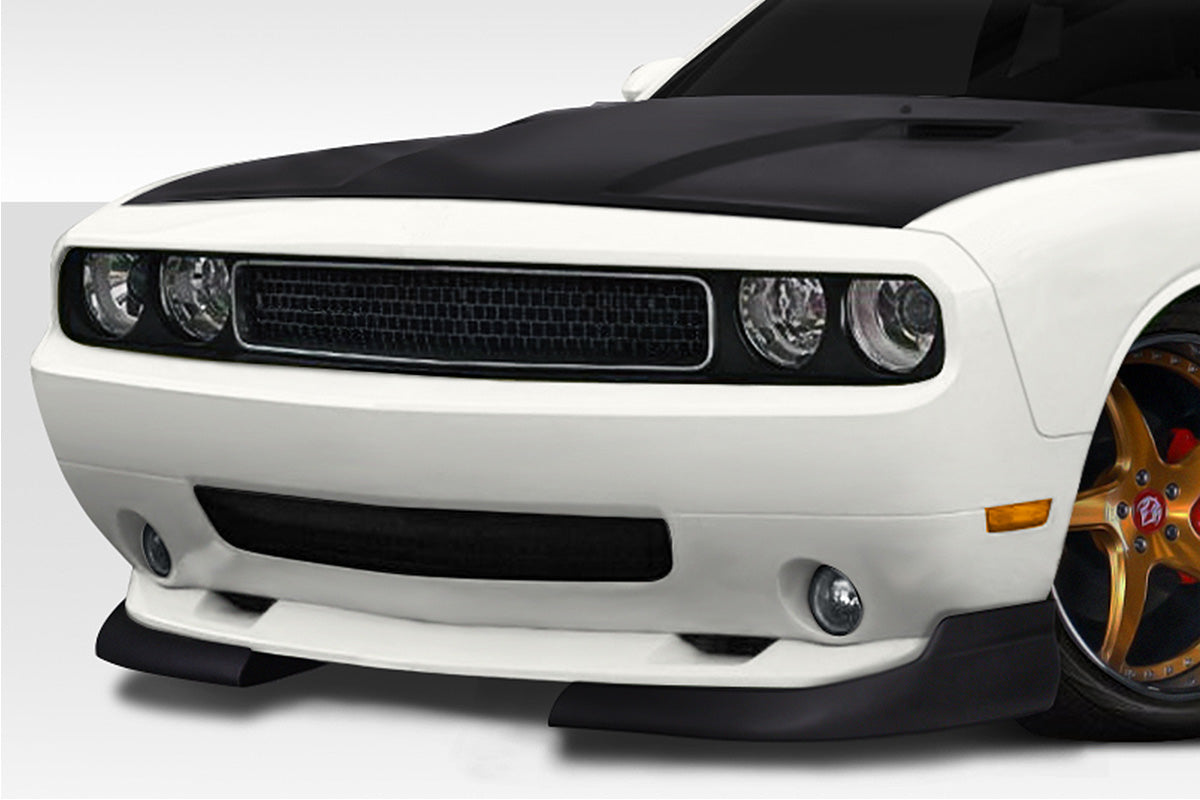 2008-2010 Dodge Challenger Duraflex CVX Front Lip Splitter - 2 Piece