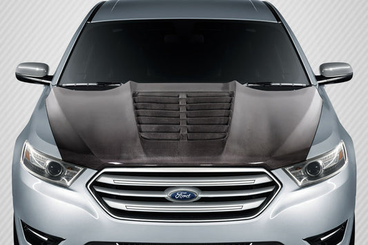 2013-2019 Ford Taurus Carbon Creations GT500 V2 Hood - 1 Piece