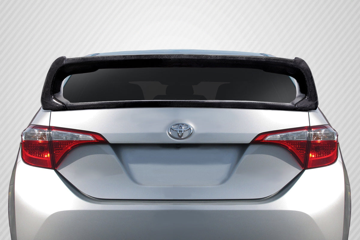 2014-2018 Toyota Corolla Carbon Creations Type M Rear Wing Spoiler - 2 Piece