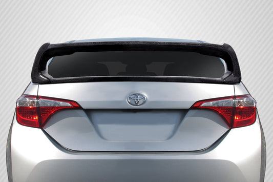 2014-2018 Toyota Corolla Carbon Creations Type M Rear Wing Spoiler - 2 Piece