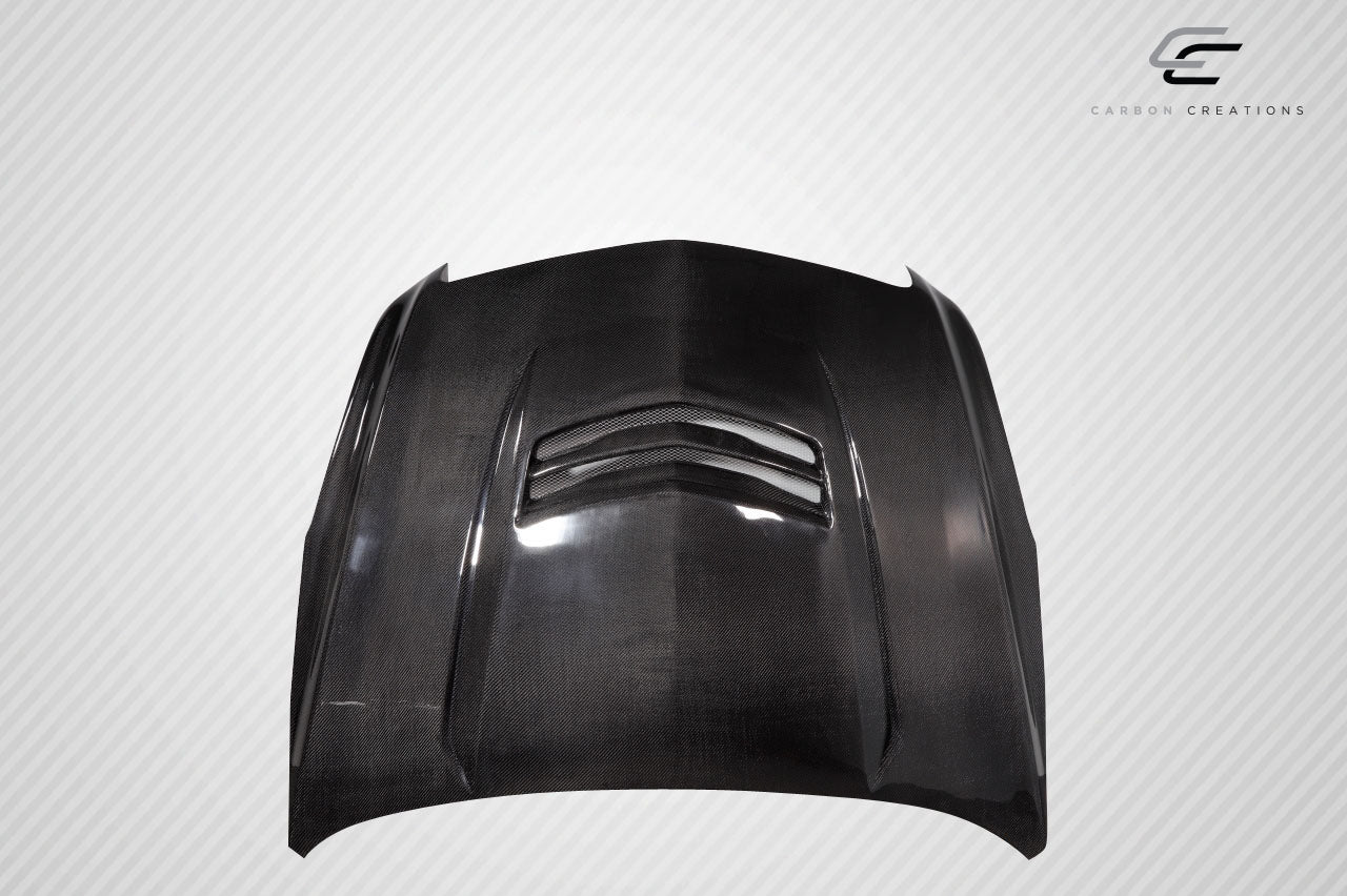 2012-2019 Cadillac ATS Carbon Creations V Look Hood - 1 Piece
