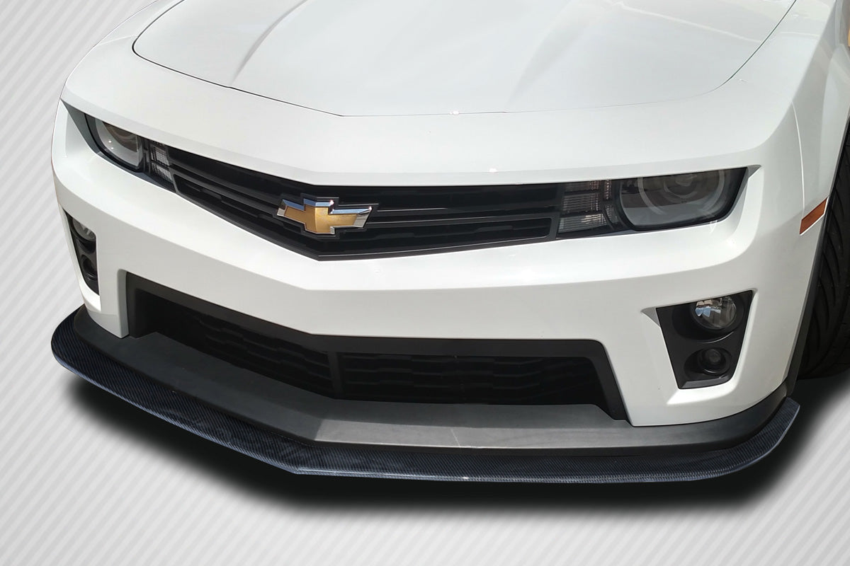 2010-2014 Chevrolet Camaro Carbon Creations ZLR Front Splitter - 1 Piece ( fits ZL1 Front bumper only)