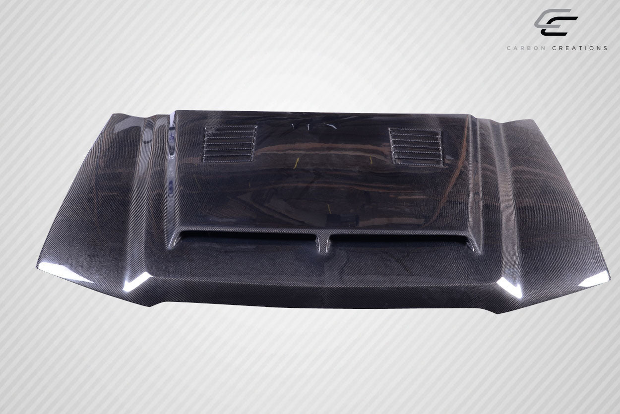 2002-2006 Chevrolet Avalanche (w/o cladding) 2003-2005 Silverado Carbon Creations GT500 Hood - 1 Piece