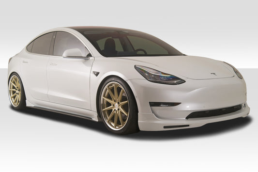 2018-2020 Tesla Model 3 Duraflex GT Concept Body Kit - 4 Piece - Includes GT Concept Front Lip (115465) GT Concept Rear Diffuser (115467) GT Concept Side Skirts (115469) GT Concept Wing Spoiler (115471)