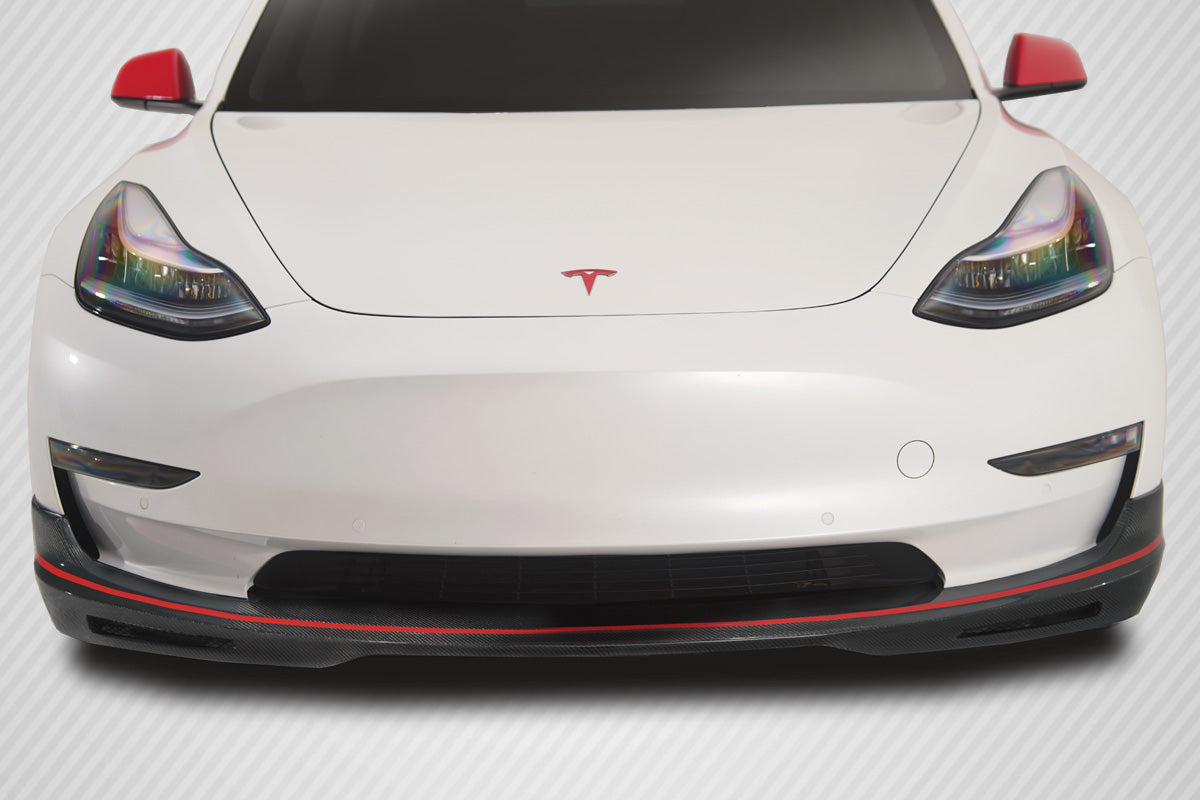 2018-2020 Tesla Model 3 Carbon Creations GT Concept Body Kit - 4 Piece - Includes GT Concept Front Lip (115466) GT Concept Rear Diffuser (115468) GT Concept Side Skirts (115470)