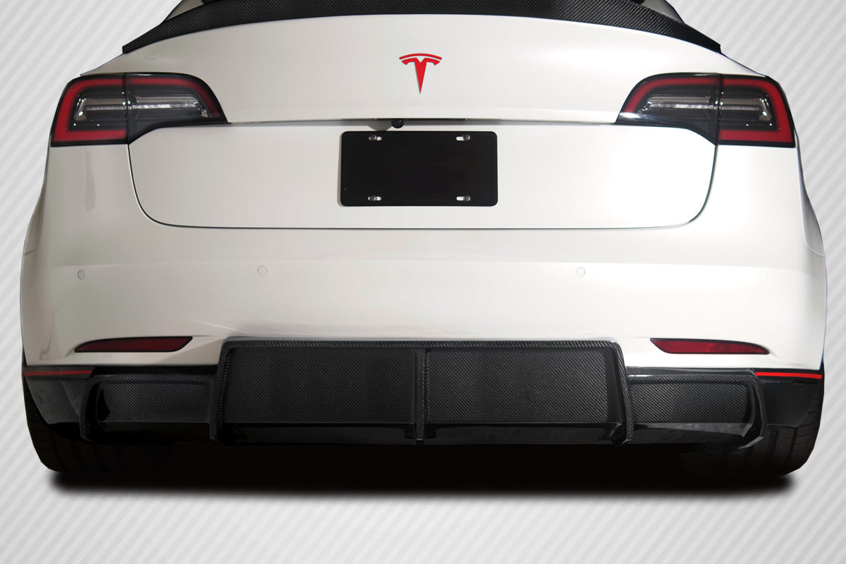2018-2020 Tesla Model 3 Carbon Creations GT Concept Body Kit - 4 Piece - Includes GT Concept Front Lip (115466) GT Concept Rear Diffuser (115468) GT Concept Side Skirts (115470) GT Concept Wing Spoiler (115472)