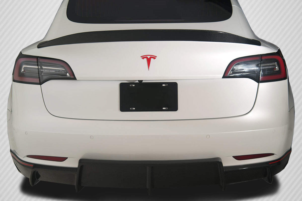 2018-2020 Tesla Model 3 Carbon Creations GT Concept Body Kit - 4 Piece - Includes GT Concept Front Lip (115466) GT Concept Rear Diffuser (115468) GT Concept Side Skirts (115470) GT Concept Wing Spoiler (115472)