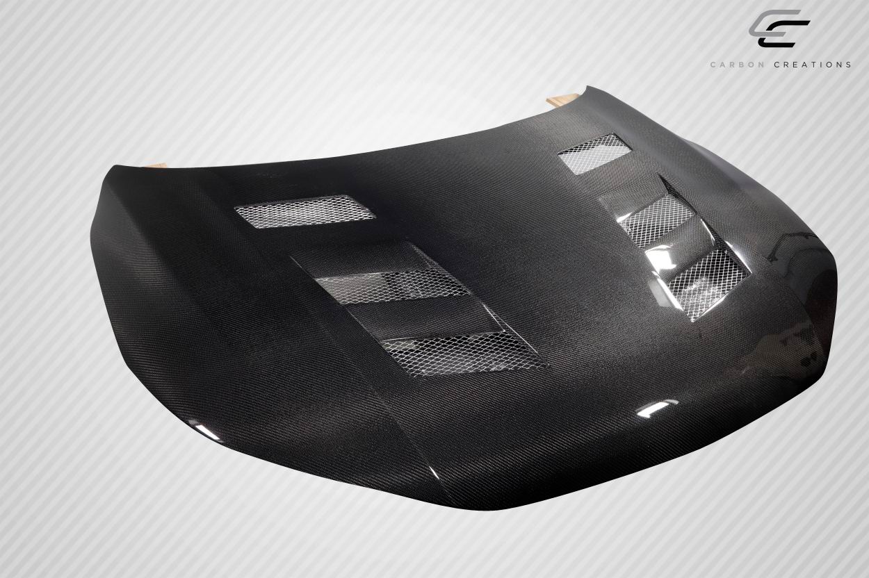 2013-2015 Honda Accord 4DR Carbon Creations AMS Hood - 1 Piece
