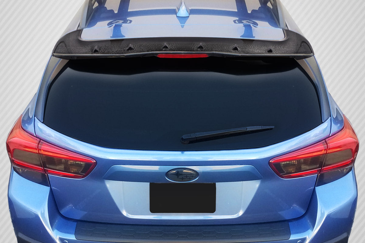2018-2022 Subaru Crosstrek Carbon Creations STI Look Rear Wing Spoiler - 1 Piece