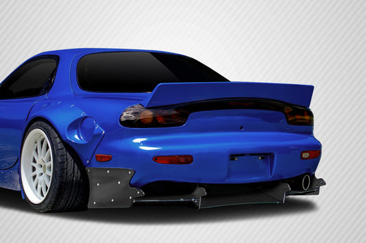 1993-1997 Mazda RX-7 Carbon Creations TKO Boss Wide Body Rear Diffuser - 9 Piece
