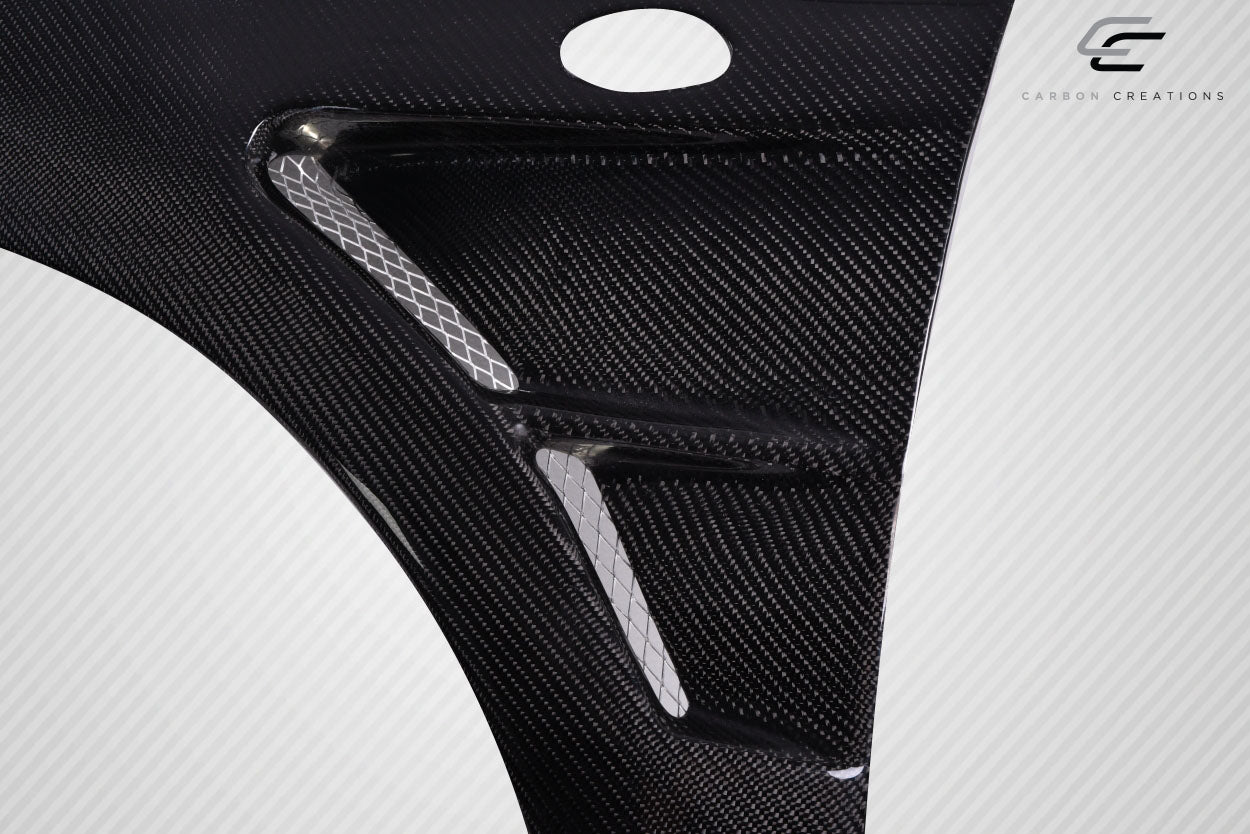 2006-2007 Subaru Impreza WRX STI 4DR Carbon Creations C Speed 20mm Front Fenders - 2 Piece