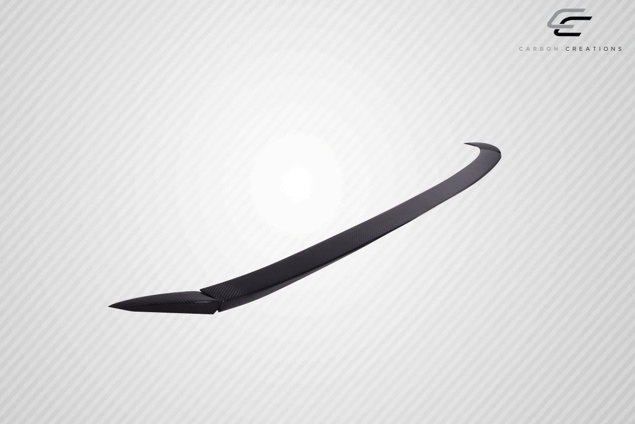 2011-2014 Volkswagen Jetta Carbon Creations R Look Rear Wing Trunk Lid Spoiler - 3 Piece