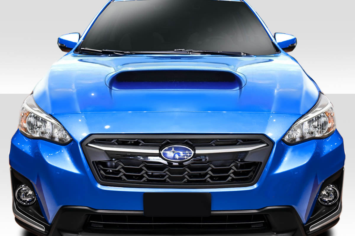 2018-2021 Subaru Crosstrek Duraflex STI Look Hood - 1 Piece