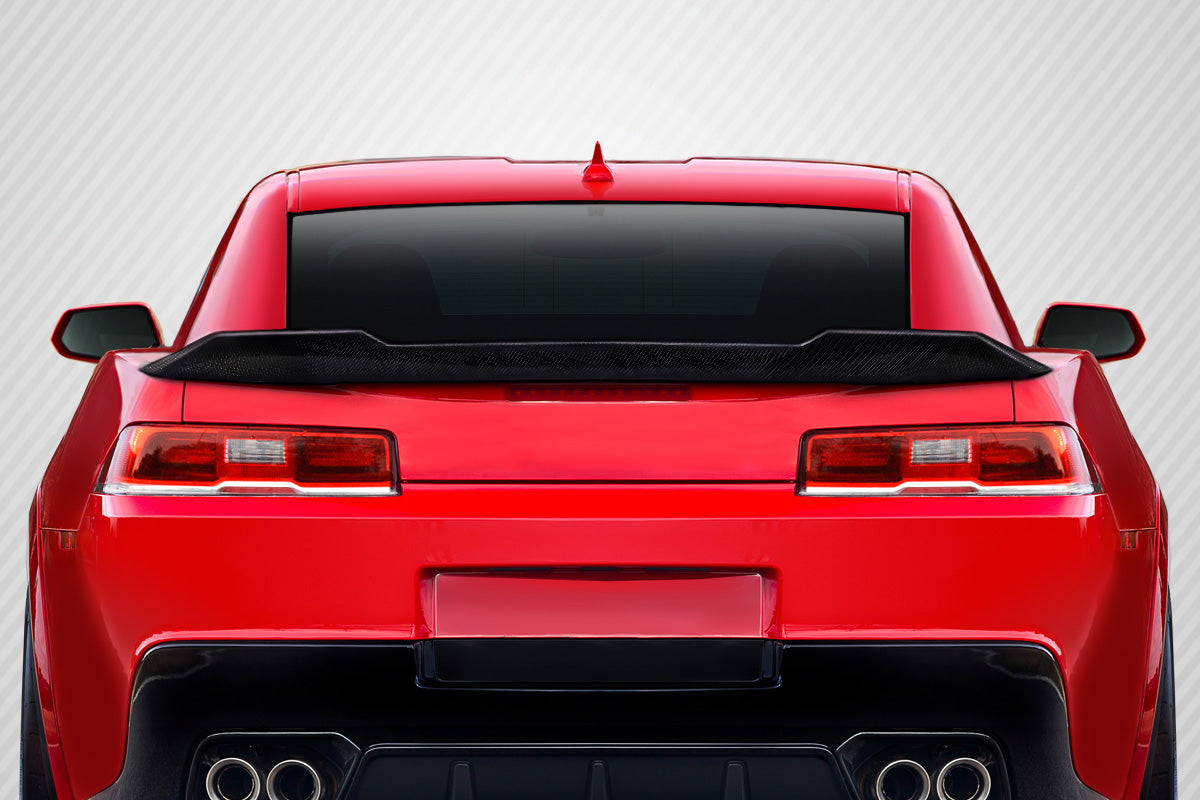 2014-2015 Chevrolet Camaro Carbon Creations A Spec Rear Wing Spoiler - 1 Piece