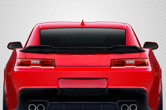 2014-2015 Chevrolet Camaro Carbon Creations A Spec Rear Wing Spoiler - 1 Piece