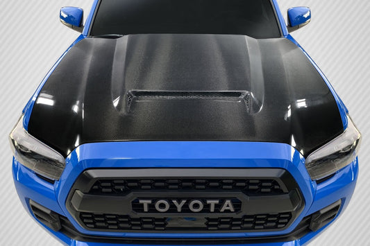 2016-2022 Toyota Tacoma Carbon Creations RKS Hood - 1 Piece