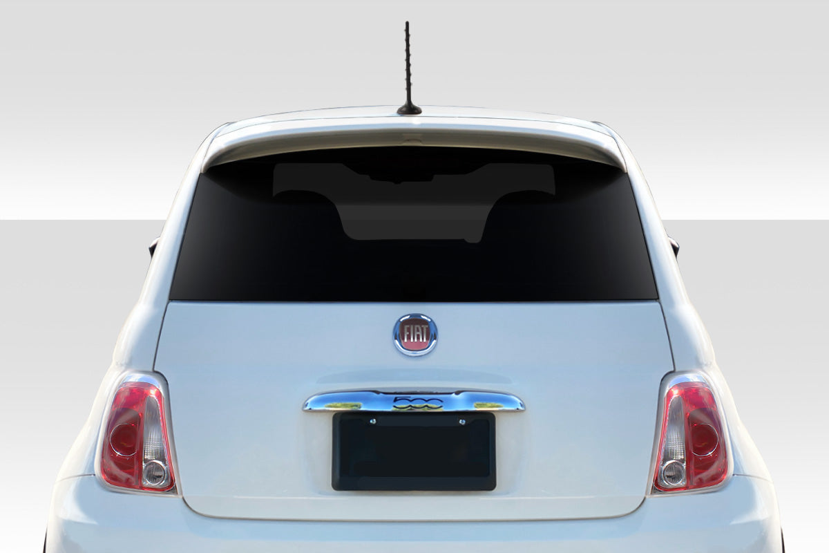 2012-2017 Fiat 500 Duraflex Abarth Look Roof Wing Spoiler - 1 Piece