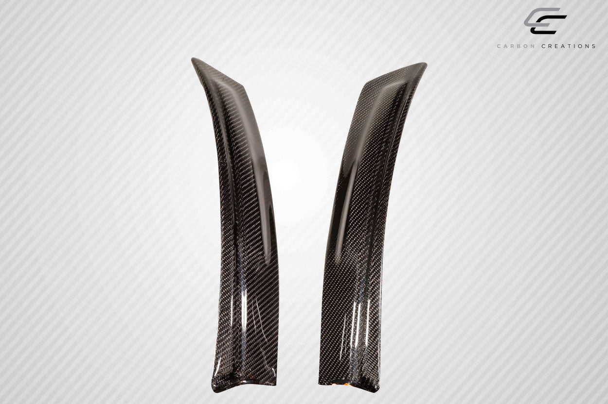 2005-2013 Chevrolet Corvette C6 Carbon Creations ZR Front Fender Spats - 2 Piece