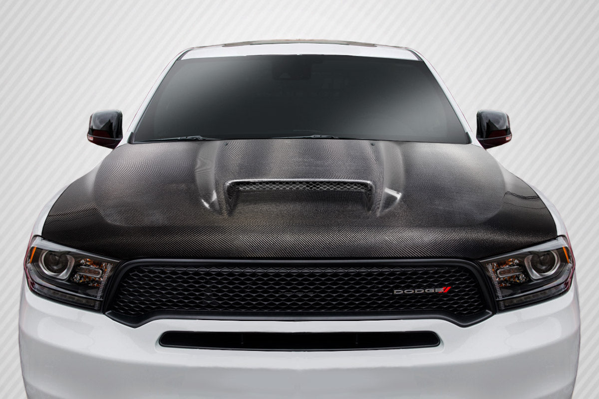 2011-2022 Dodge Durango Carbon Creations SRT Look Hood - 1 Piece