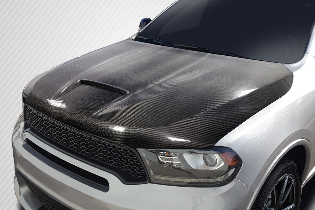 2011-2022 Dodge Durango Carbon Creations SRT Look Hood - 1 Piece