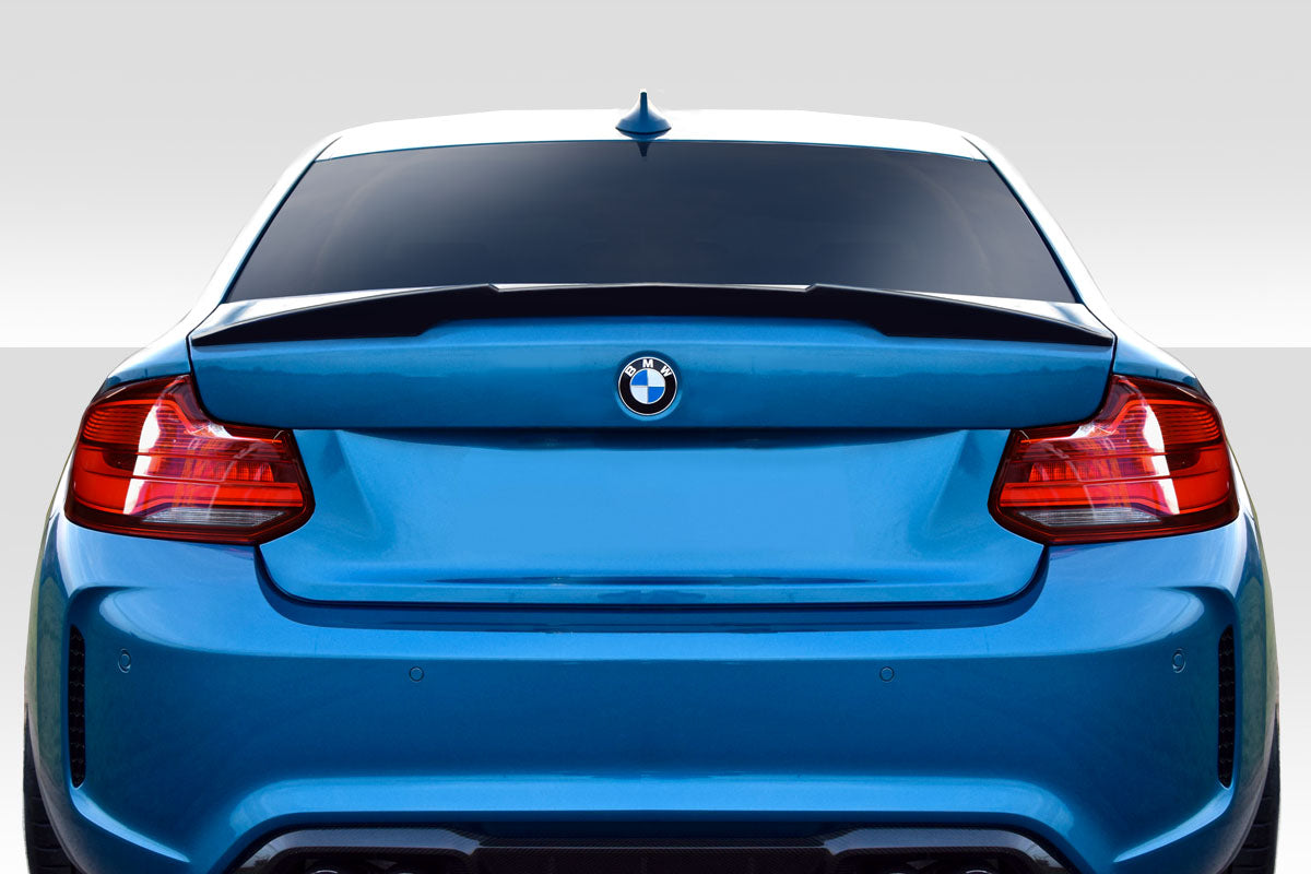2014-2021 BMW 2 Series / 2016-2021 BMW M2 F22 F23 F87 Duraflex M4 Look Rear Wing Spoiler - 1 Piece