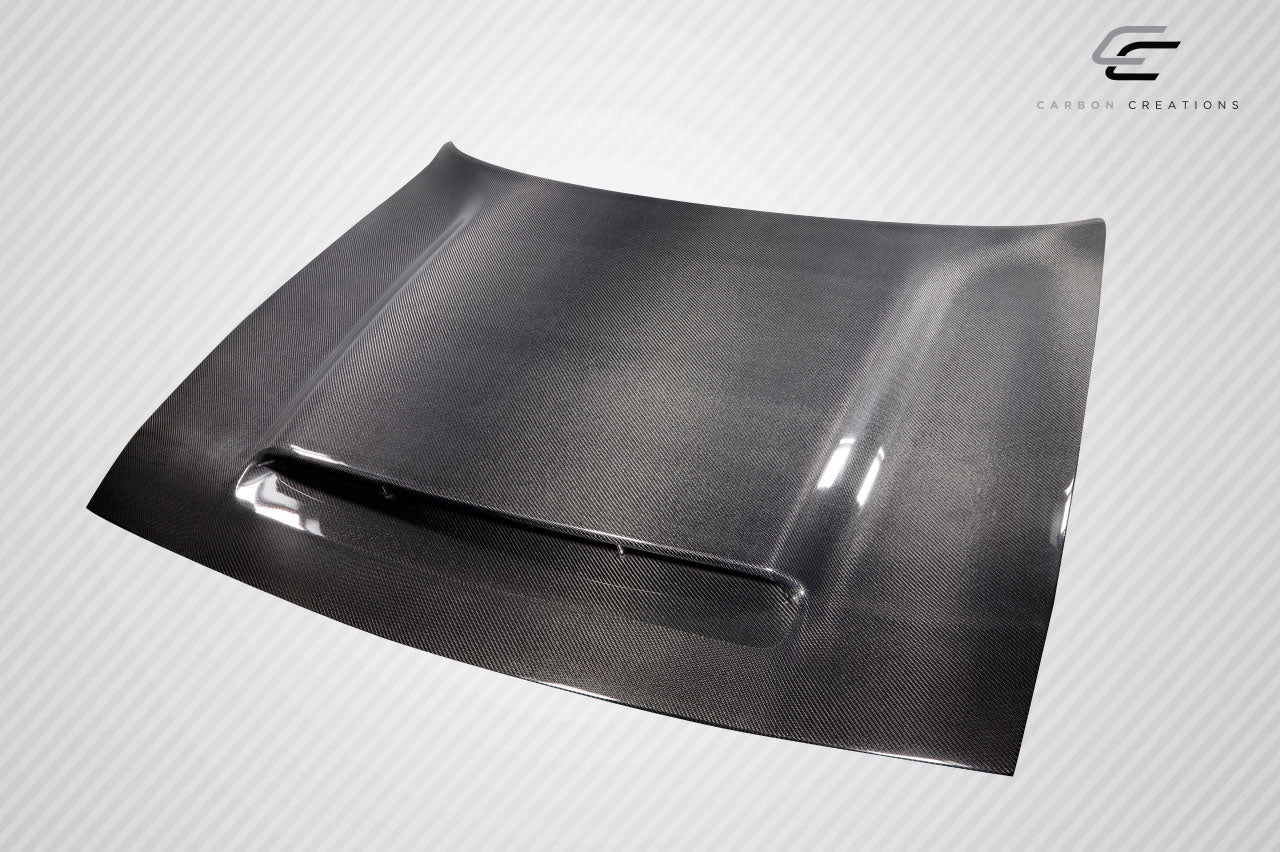 2008-2021 Dodge Challenger Carbon Creations Demon Look Hood - 1 Piece